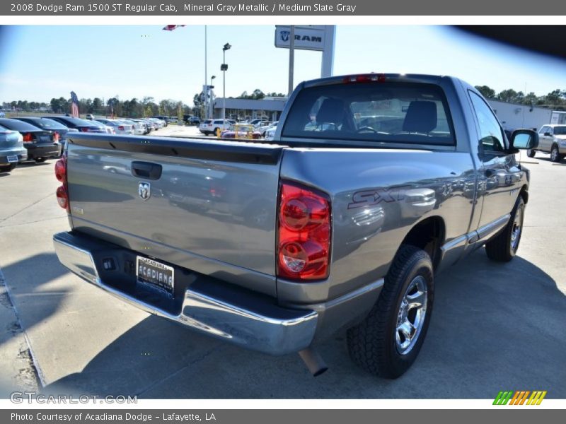 Mineral Gray Metallic / Medium Slate Gray 2008 Dodge Ram 1500 ST Regular Cab