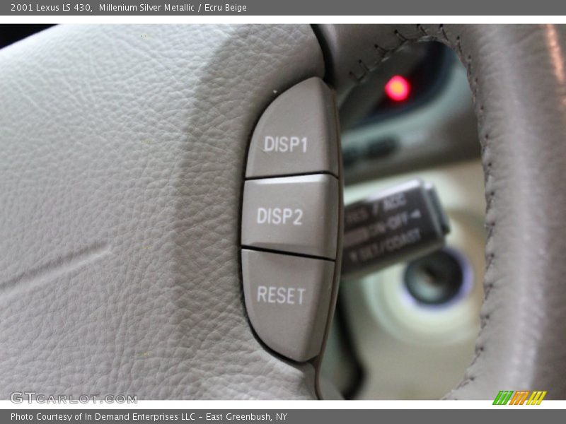Millenium Silver Metallic / Ecru Beige 2001 Lexus LS 430