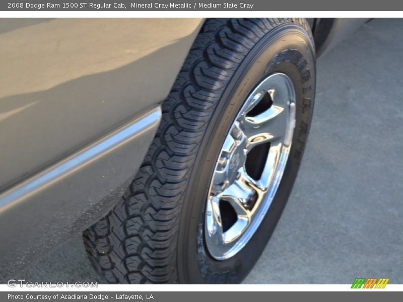 Mineral Gray Metallic / Medium Slate Gray 2008 Dodge Ram 1500 ST Regular Cab