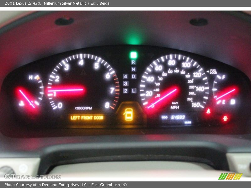 Millenium Silver Metallic / Ecru Beige 2001 Lexus LS 430