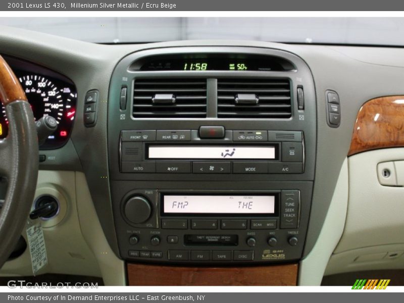 Millenium Silver Metallic / Ecru Beige 2001 Lexus LS 430