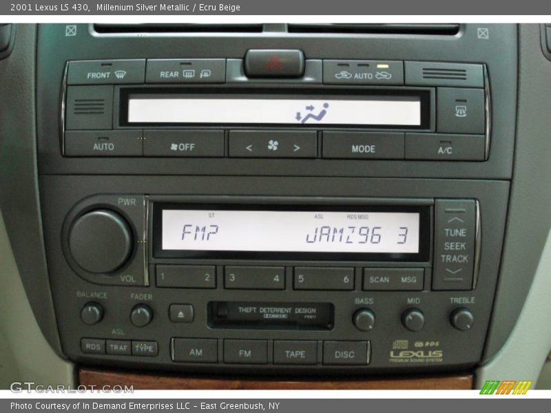 Millenium Silver Metallic / Ecru Beige 2001 Lexus LS 430