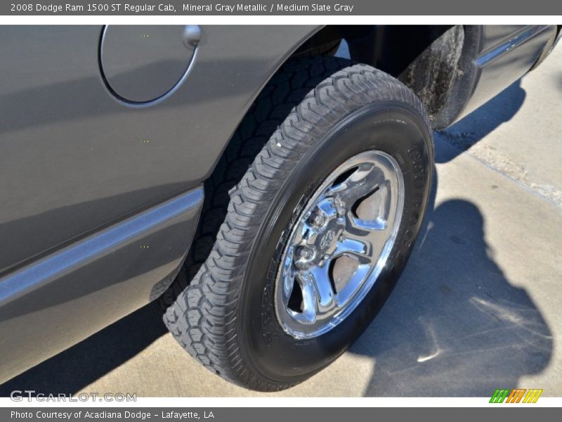 Mineral Gray Metallic / Medium Slate Gray 2008 Dodge Ram 1500 ST Regular Cab