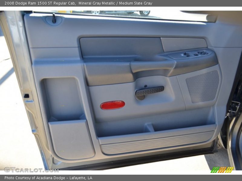 Mineral Gray Metallic / Medium Slate Gray 2008 Dodge Ram 1500 ST Regular Cab