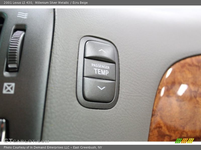 Millenium Silver Metallic / Ecru Beige 2001 Lexus LS 430