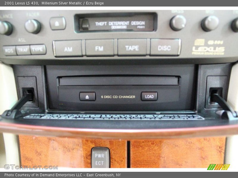 Millenium Silver Metallic / Ecru Beige 2001 Lexus LS 430