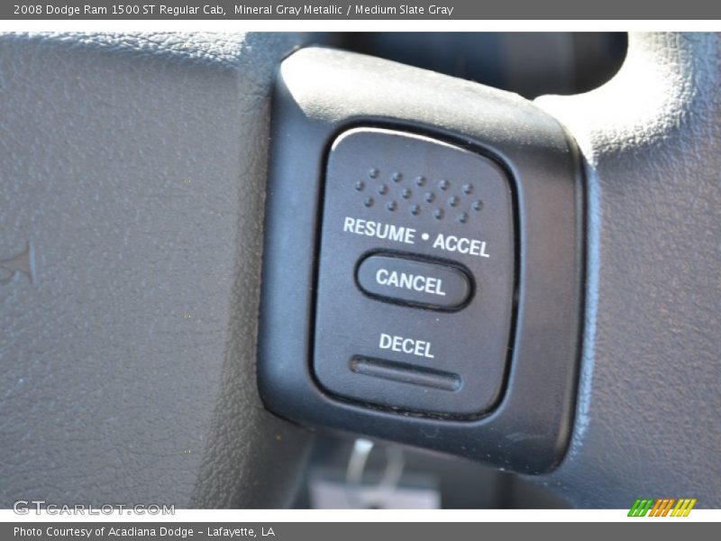 Mineral Gray Metallic / Medium Slate Gray 2008 Dodge Ram 1500 ST Regular Cab