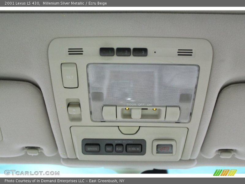 Millenium Silver Metallic / Ecru Beige 2001 Lexus LS 430