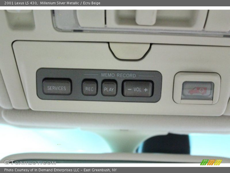 Millenium Silver Metallic / Ecru Beige 2001 Lexus LS 430