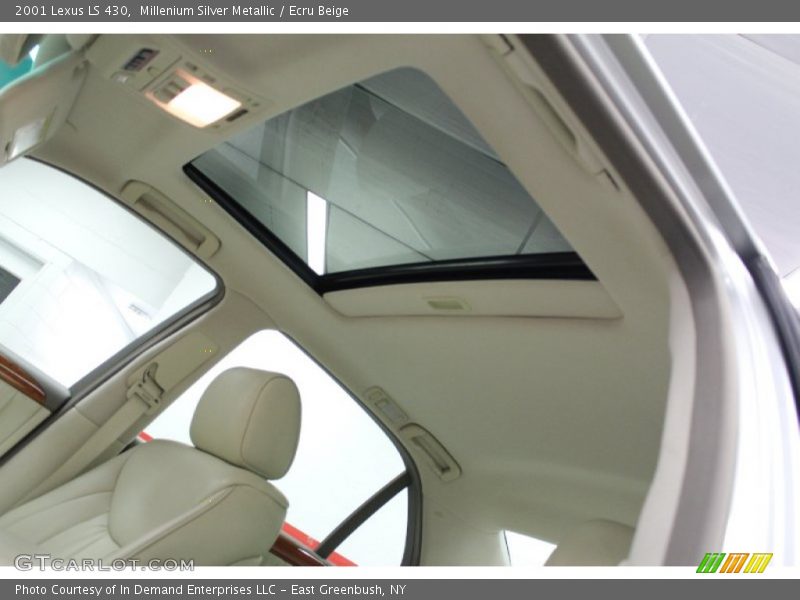 Millenium Silver Metallic / Ecru Beige 2001 Lexus LS 430