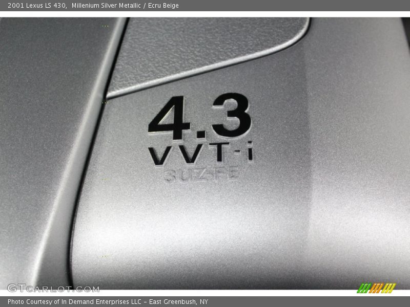 Millenium Silver Metallic / Ecru Beige 2001 Lexus LS 430