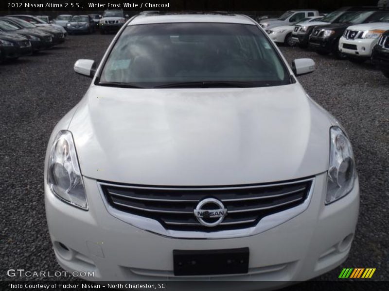 Winter Frost White / Charcoal 2012 Nissan Altima 2.5 SL