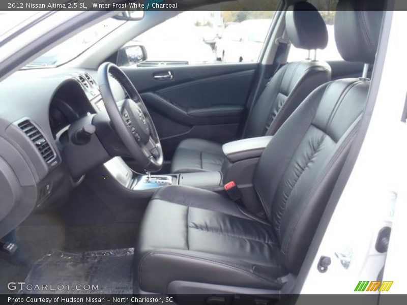 Winter Frost White / Charcoal 2012 Nissan Altima 2.5 SL