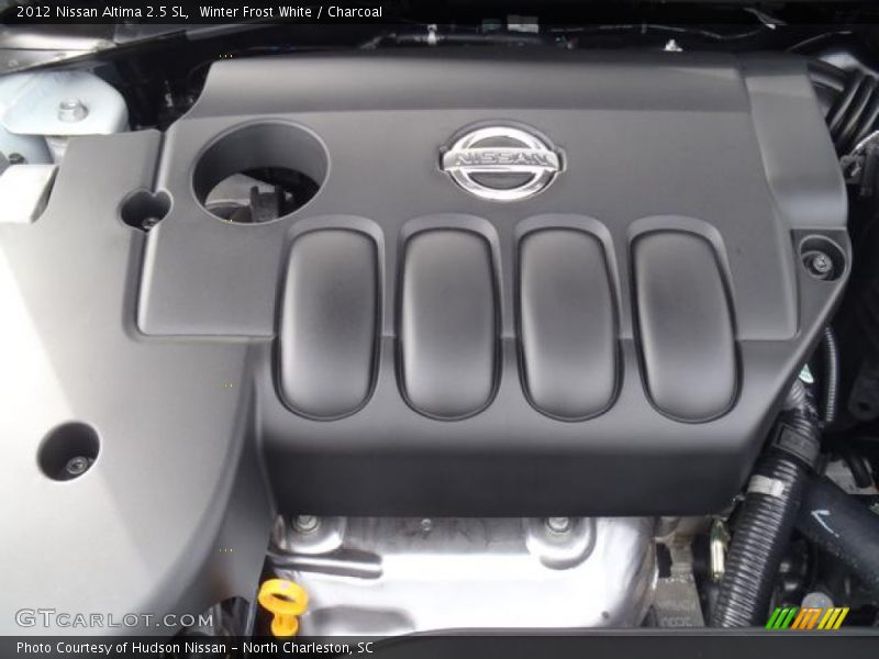 Winter Frost White / Charcoal 2012 Nissan Altima 2.5 SL