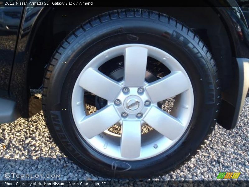 Galaxy Black / Almond 2012 Nissan Armada SL