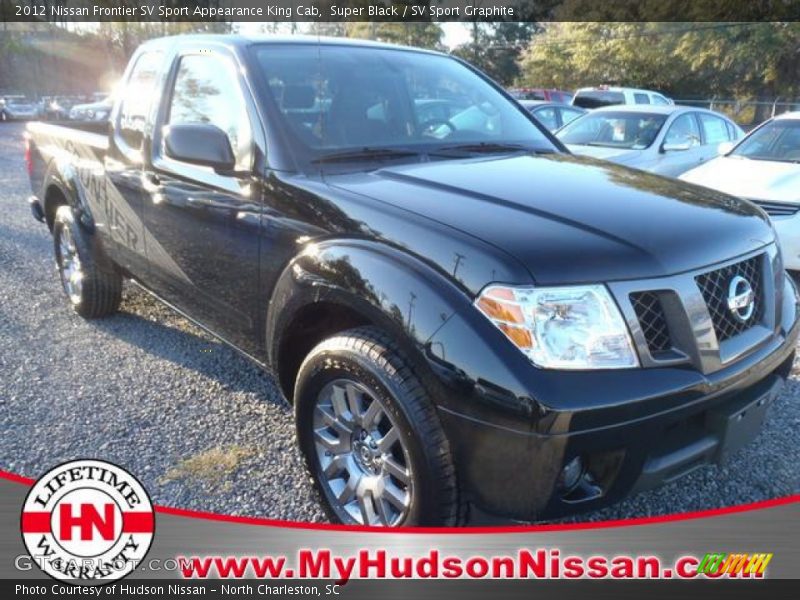 Super Black / SV Sport Graphite 2012 Nissan Frontier SV Sport Appearance King Cab
