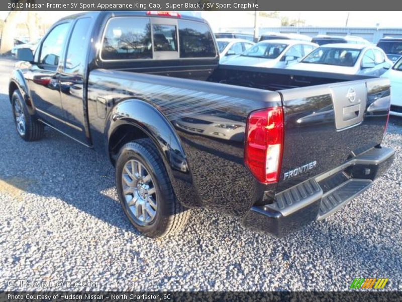 Super Black / SV Sport Graphite 2012 Nissan Frontier SV Sport Appearance King Cab