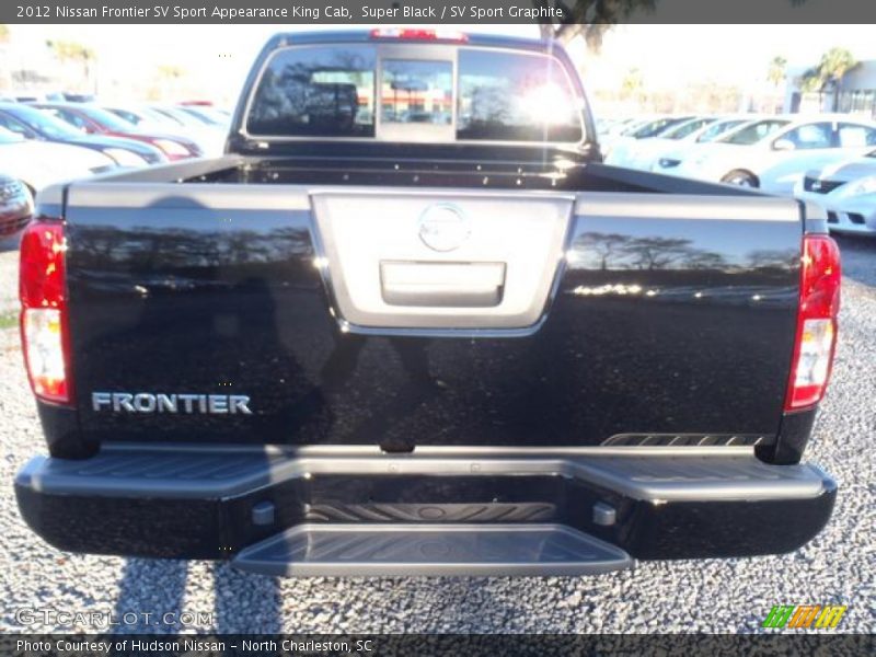 Super Black / SV Sport Graphite 2012 Nissan Frontier SV Sport Appearance King Cab