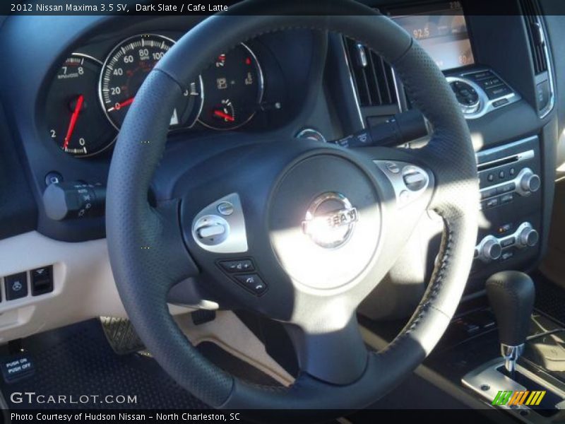 Dark Slate / Cafe Latte 2012 Nissan Maxima 3.5 SV