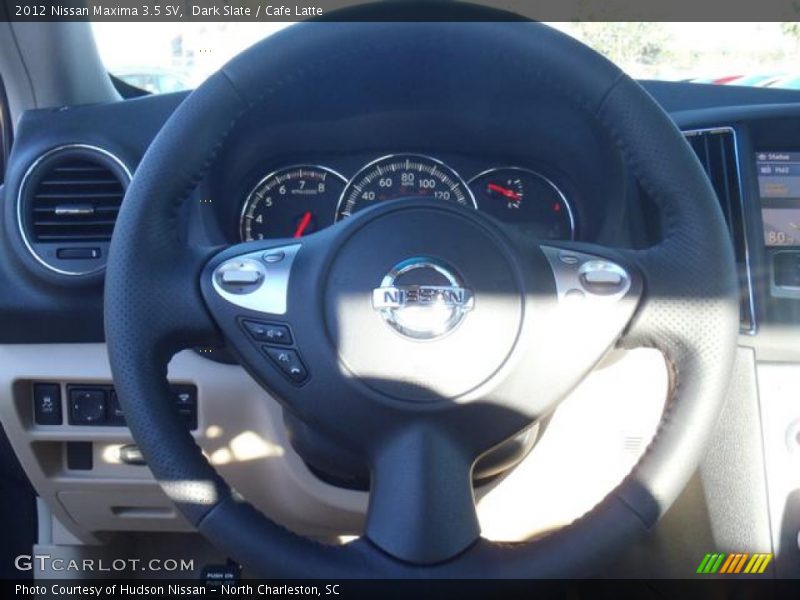 Dark Slate / Cafe Latte 2012 Nissan Maxima 3.5 SV