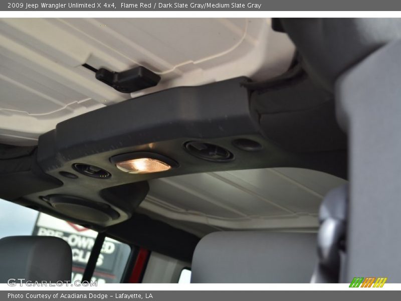 Flame Red / Dark Slate Gray/Medium Slate Gray 2009 Jeep Wrangler Unlimited X 4x4