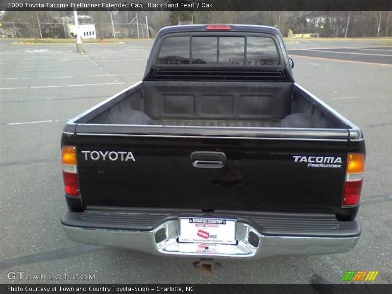 Black Sand Pearl / Oak 2000 Toyota Tacoma PreRunner Extended Cab