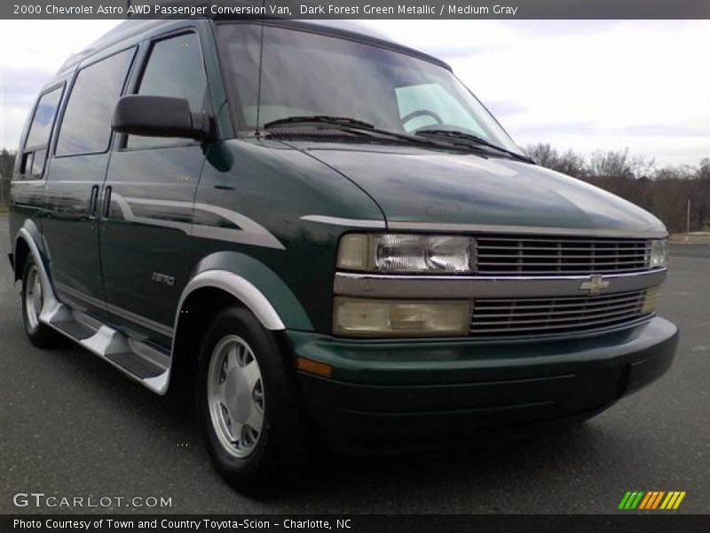 Front 3/4 View of 2000 Astro AWD Passenger Conversion Van