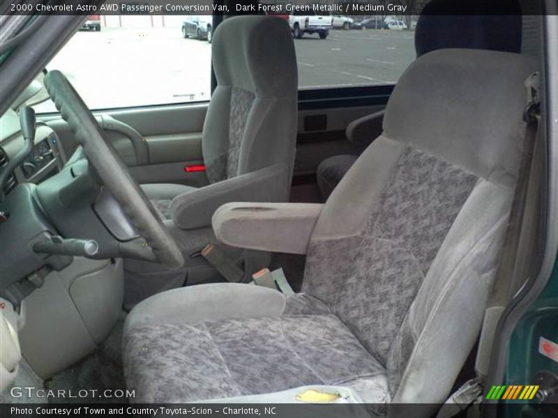  2000 Astro AWD Passenger Conversion Van Medium Gray Interior