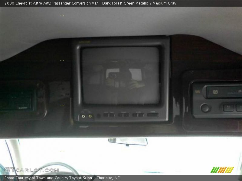Dark Forest Green Metallic / Medium Gray 2000 Chevrolet Astro AWD Passenger Conversion Van