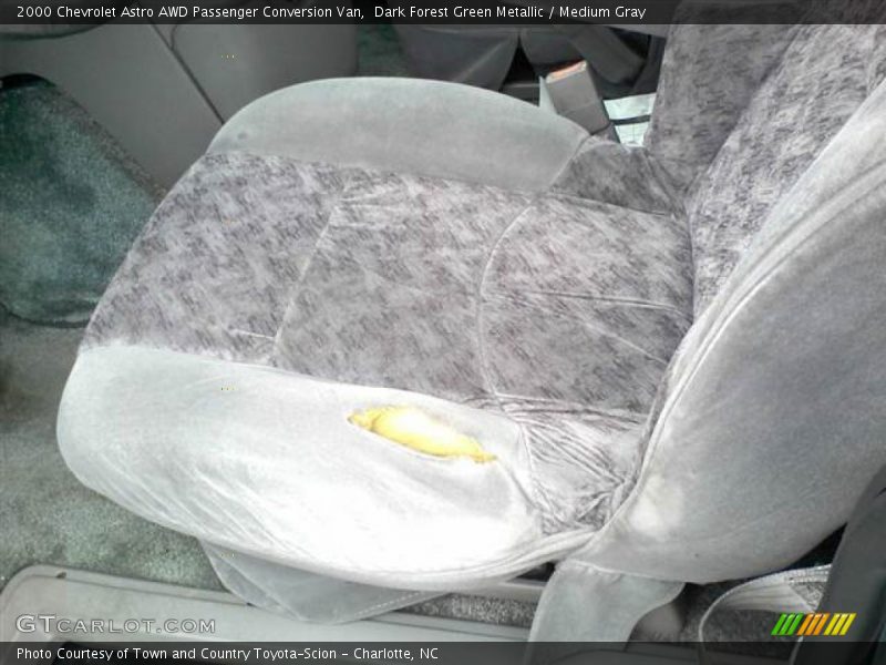 Dark Forest Green Metallic / Medium Gray 2000 Chevrolet Astro AWD Passenger Conversion Van