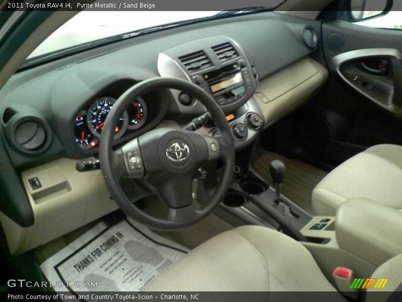 Pyrite Metallic / Sand Beige 2011 Toyota RAV4 I4