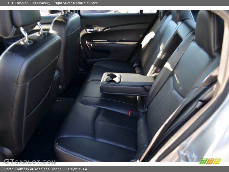 Bright Silver Metallic / Black 2011 Chrysler 200 Limited