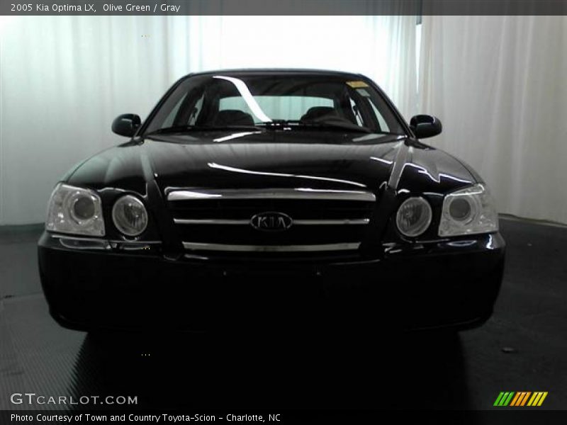 Olive Green / Gray 2005 Kia Optima LX