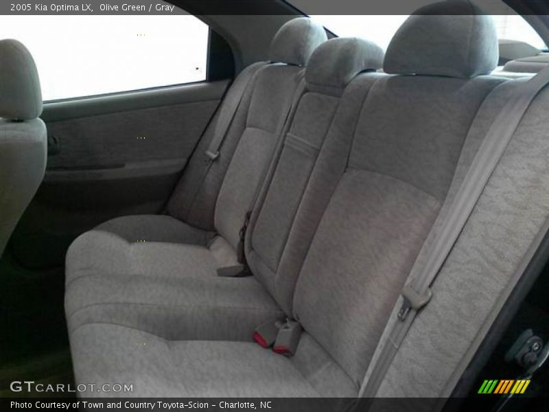 Olive Green / Gray 2005 Kia Optima LX