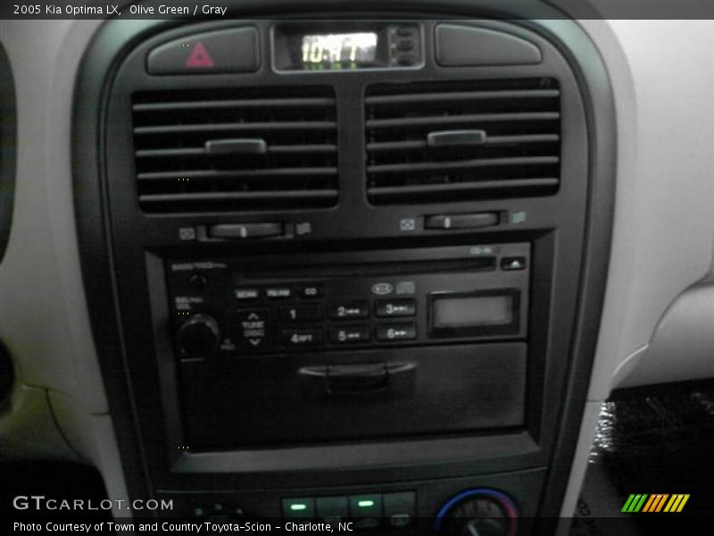Olive Green / Gray 2005 Kia Optima LX