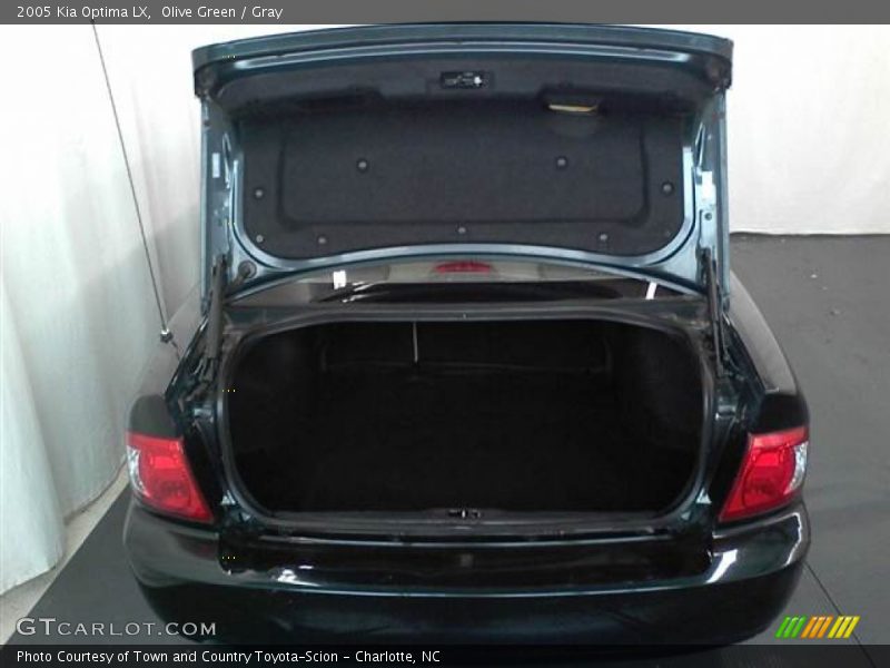 Olive Green / Gray 2005 Kia Optima LX