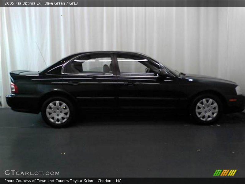 Olive Green / Gray 2005 Kia Optima LX