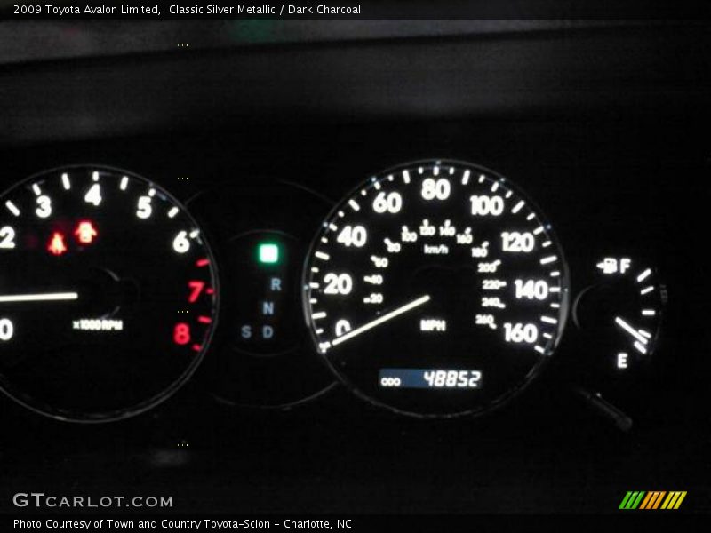 Classic Silver Metallic / Dark Charcoal 2009 Toyota Avalon Limited