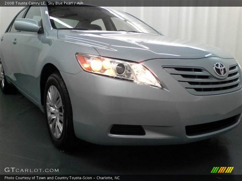 Sky Blue Pearl / Ash 2008 Toyota Camry LE