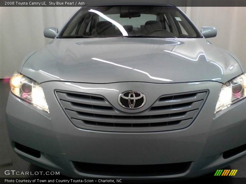 Sky Blue Pearl / Ash 2008 Toyota Camry LE