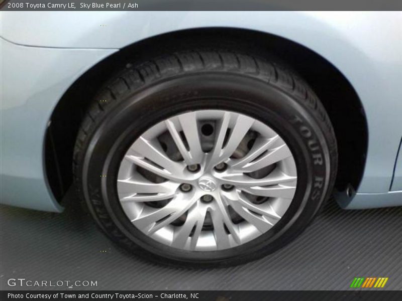 Sky Blue Pearl / Ash 2008 Toyota Camry LE