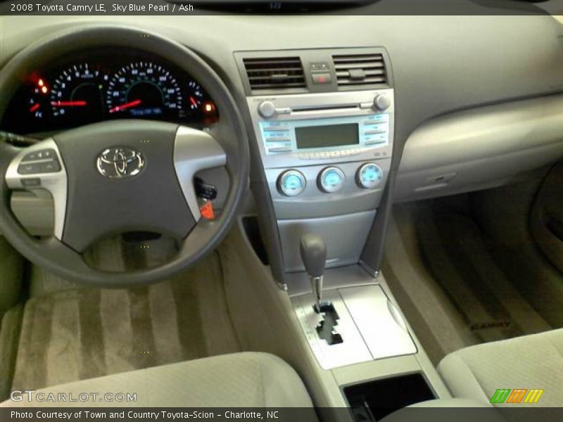 Sky Blue Pearl / Ash 2008 Toyota Camry LE