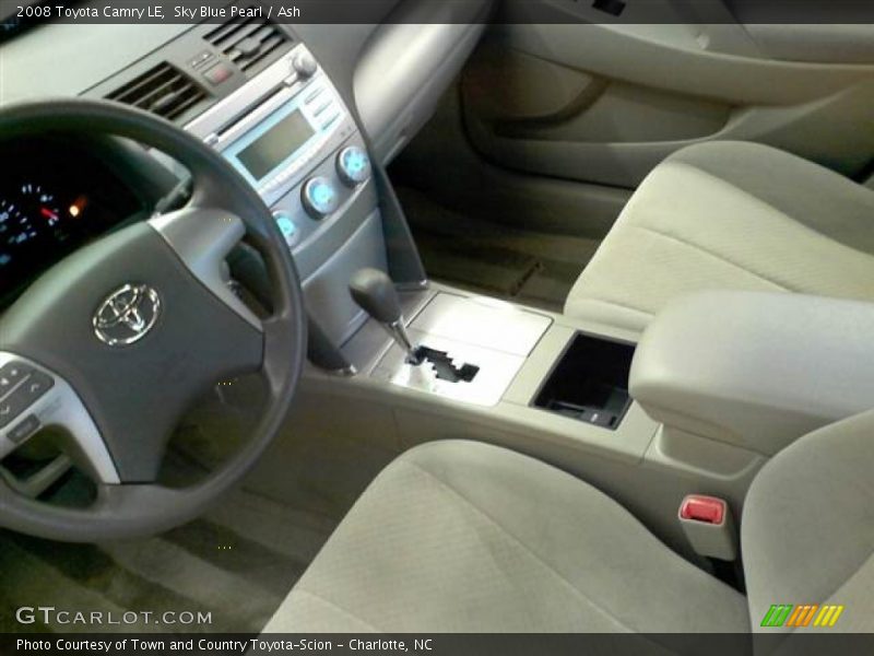 Sky Blue Pearl / Ash 2008 Toyota Camry LE