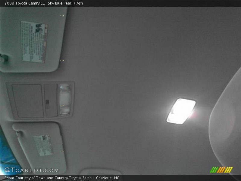 Sky Blue Pearl / Ash 2008 Toyota Camry LE