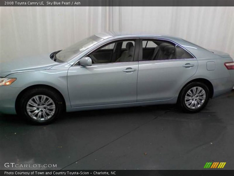 Sky Blue Pearl / Ash 2008 Toyota Camry LE