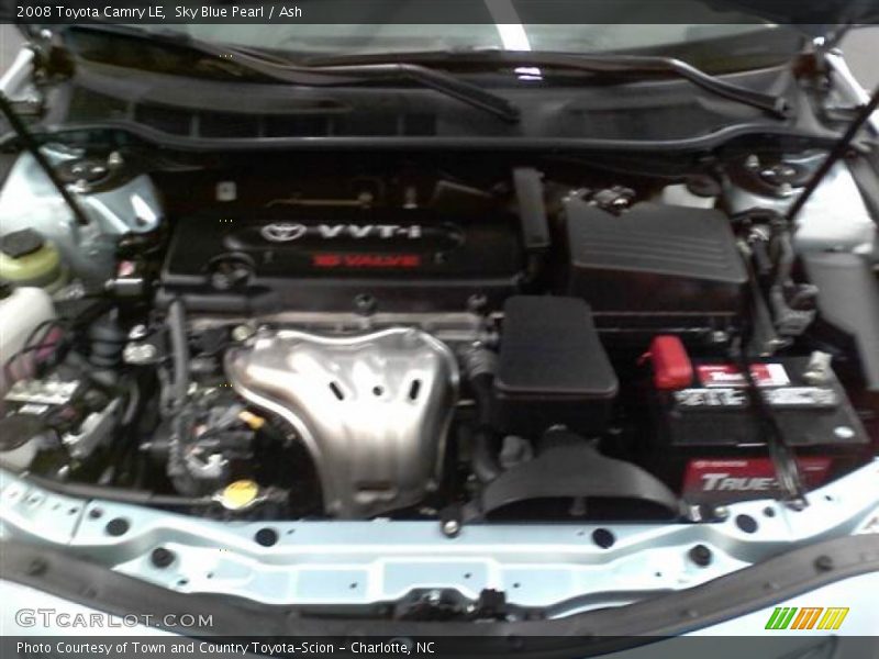 Sky Blue Pearl / Ash 2008 Toyota Camry LE