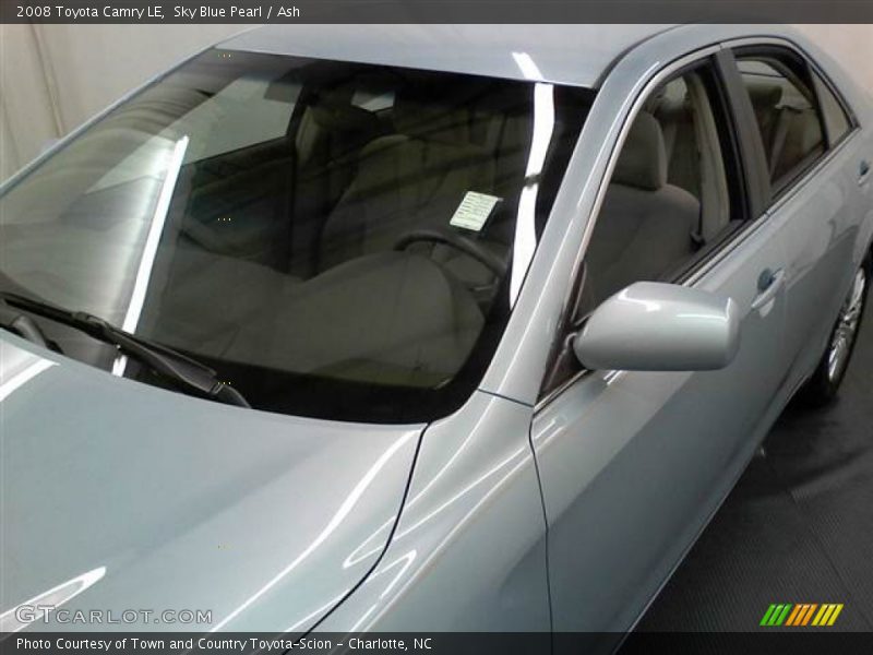 Sky Blue Pearl / Ash 2008 Toyota Camry LE