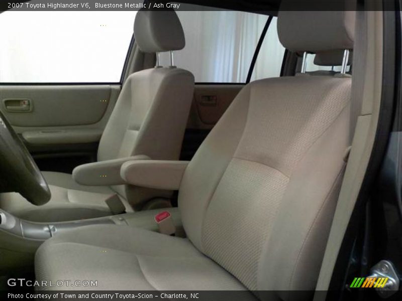 Bluestone Metallic / Ash Gray 2007 Toyota Highlander V6