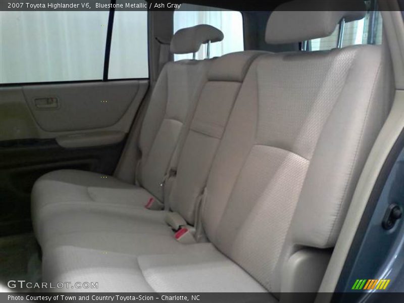 Bluestone Metallic / Ash Gray 2007 Toyota Highlander V6