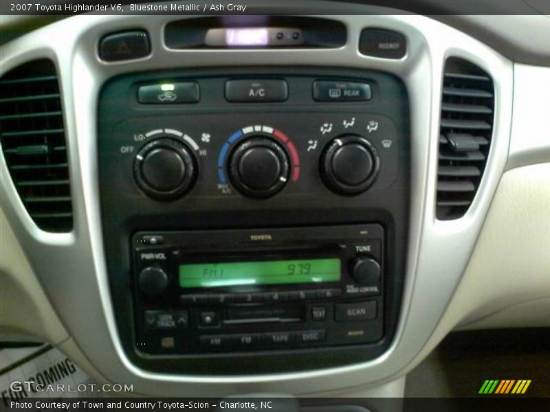 Bluestone Metallic / Ash Gray 2007 Toyota Highlander V6